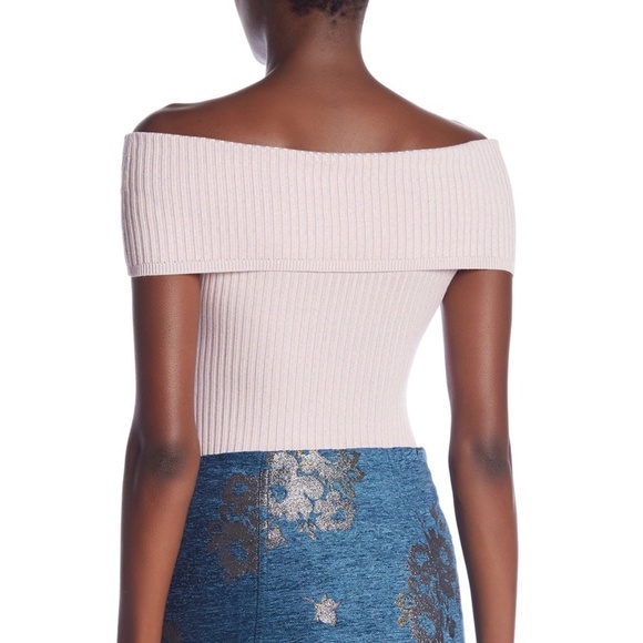 BNWT Free People Rib Heathered Too Good Bodysuit - Picture 2 of 2